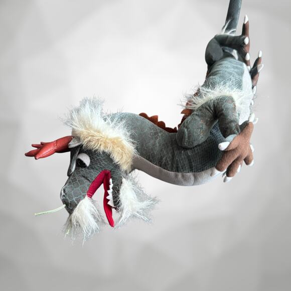 Sababa Toys Dragonology ASIAN LUNG 20" Chinese Dragon Poseable Stuffed Animal - Picture 3 of 10